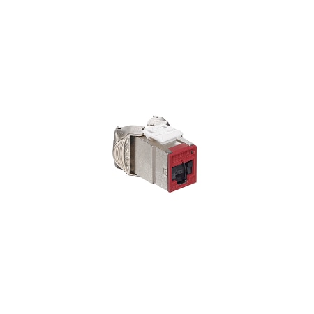 Leviton BACKSHELL CONNECTORS JK AX1 C6 SHLD SHTR RD 61SJK-SR6